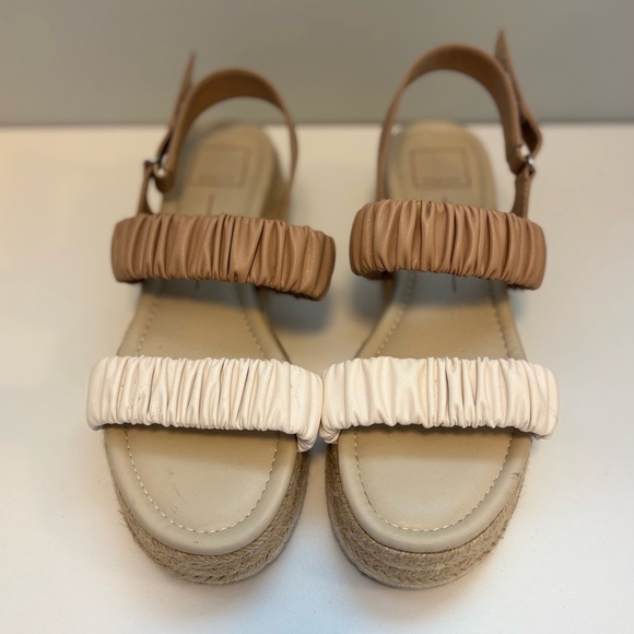 Dolce Vita Mizza Espadrille Wedge Sandal Size 8 Open Toe Summer Beach Casual - Picture 6 of 6